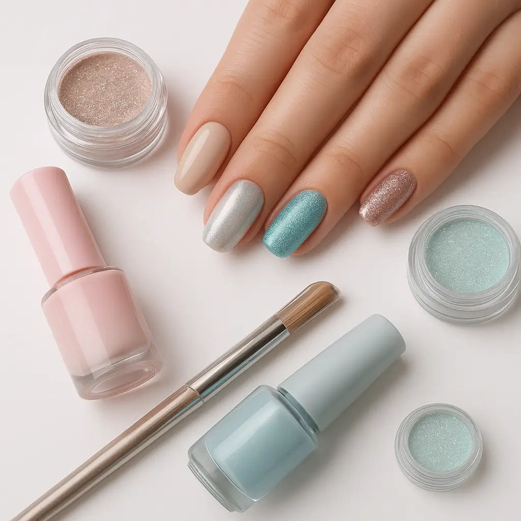 7 Creative Ways to Use Dip Powder, Lacquer, and Gel Polish for Stunning Nail Art