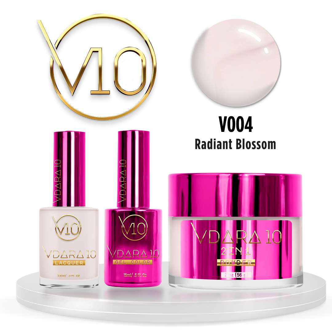 All-in-One Nail Enhancement Set - Vdara10 3in1 Gel+Lacquer+Powder