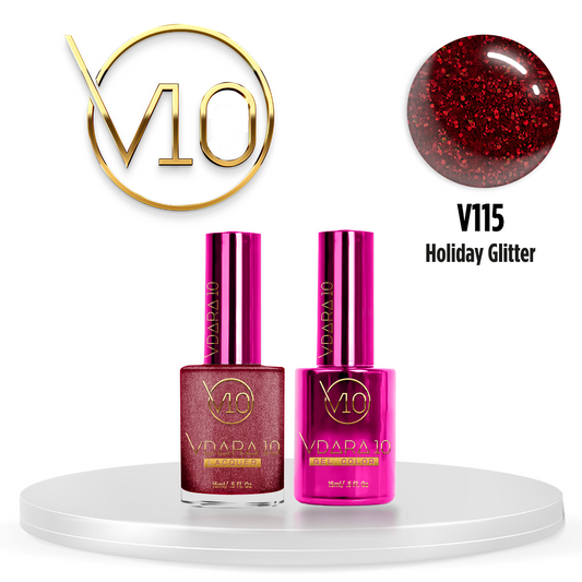 V115 Holiday Glitter DUO